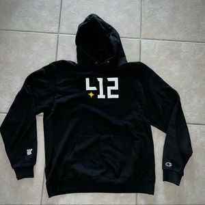 Shop412 Pittsburgh Champion OG Hoodie L